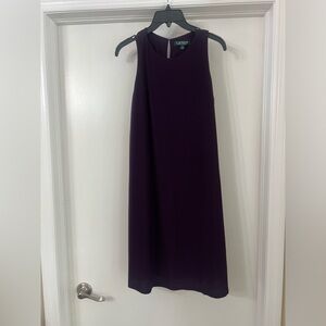 Ralph Lauren, purple, short sleeve shift dress